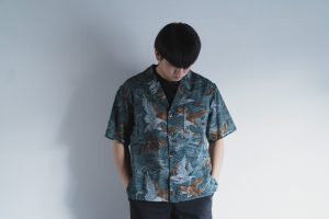 Kimono aloha shirt short sleeve アロハシャツ